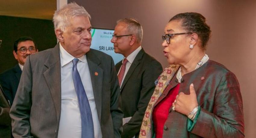 Sri Lanka President holds key meetings in Paris